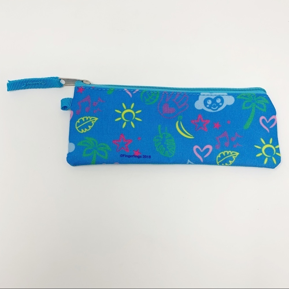 Girls Blue Fingerlings Kohl’s Graphic Pencil Pouch